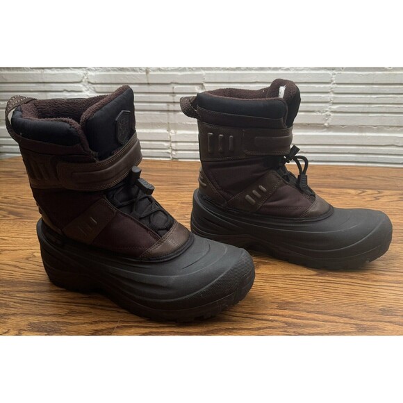 ICE FIELDS Andes Boots Waterproof Insulated Mens 10 Leather Upper - Picture 3 of 12